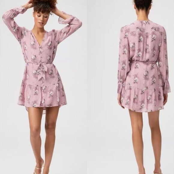 PAIGE Dresses & Skirts - NWOT Paige Silk Carmela Floral Dress